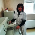 d-r helia bozhilova – nachalnik na patohistologichnata laboratoria, s novata aparatura