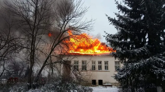 пожар