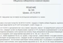 Транспаранти и агитационни материали на Красимир Костов са незаконни, обяви ОИК