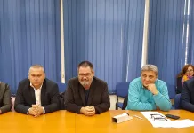 Венцислав Венков, Добромир Драев и Сунай Садък седнаха на една маса в търсене на решение за водата на Шумен 