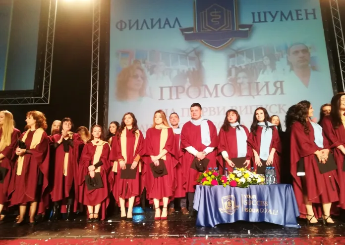Дипломирането на първия випуск на 19 октомври 2019 г.