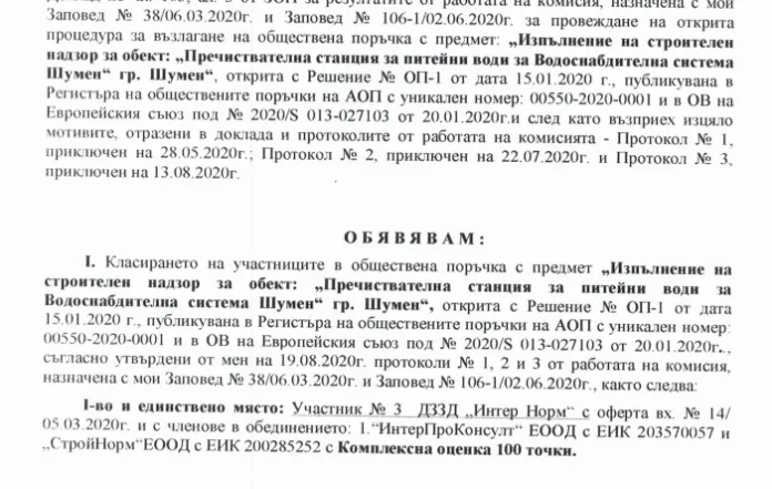 Решение - надзор