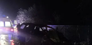 В тежко състояние са четиримата пострадали при катастрофата край Загориче