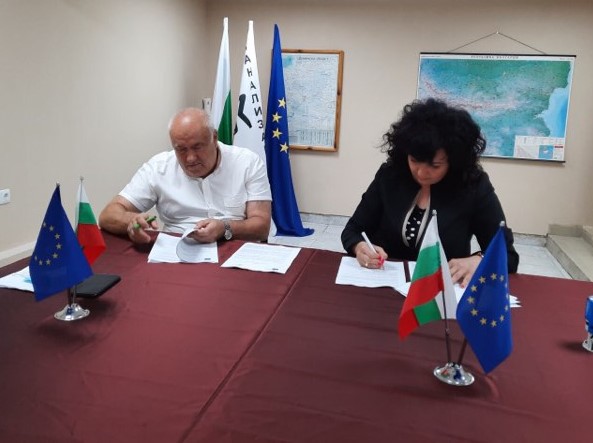 подписване договор за ВиК Шумен 07.07.2021