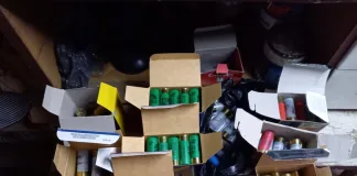 Иззеха ловни трофеи, пушка и боеприпаси от мъж в с. Тимарево
