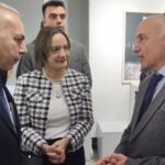 Сенем Гюзел и Румен Борисов в дясно на откриването