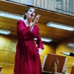 Александрина Михайлова в ролята на Виолета от операта Травиата