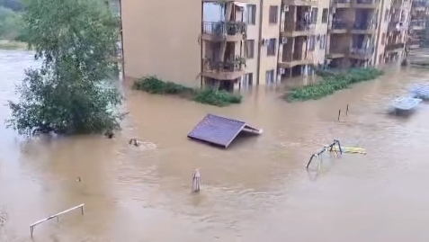 наводнение Царево
