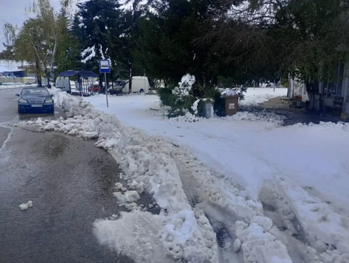 пътя в село Хърсово