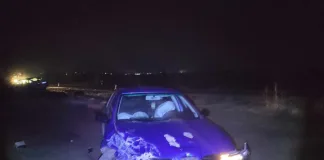 Пиян шофьор блъсна служебна кола на МВР, пострада полицай от Нови пазар