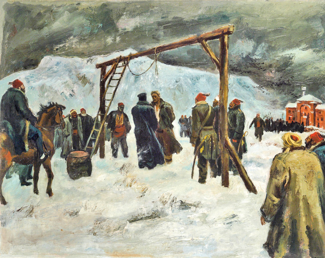 Автор на картината Борис Ангелушев, 1942 г. (1)