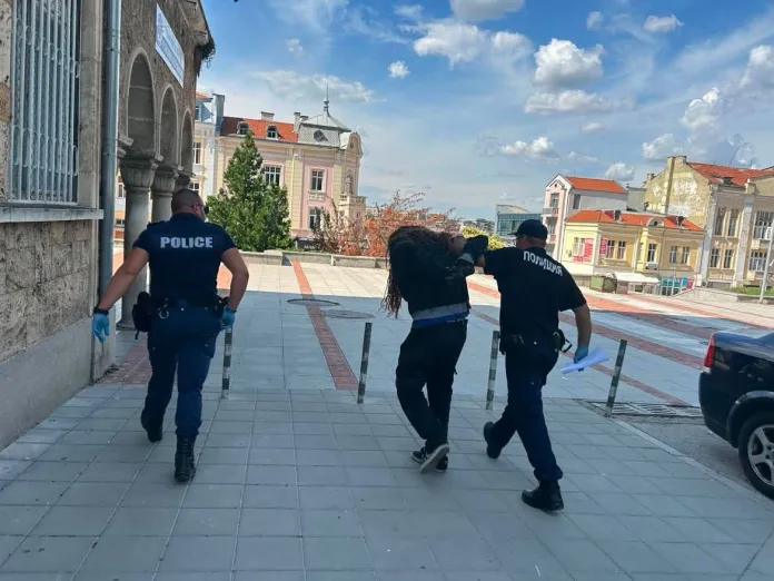 задържан нападател